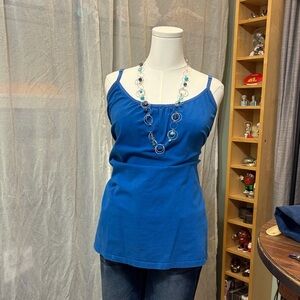 Women's Vibrant Blue Camisole Top